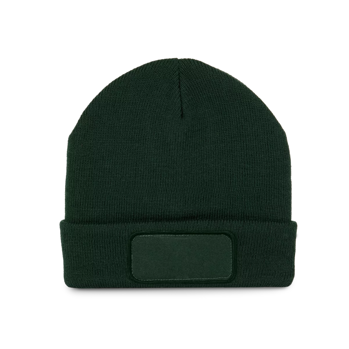 Gerecyclede muts met patch en Thinsulate™-voering Forest Green