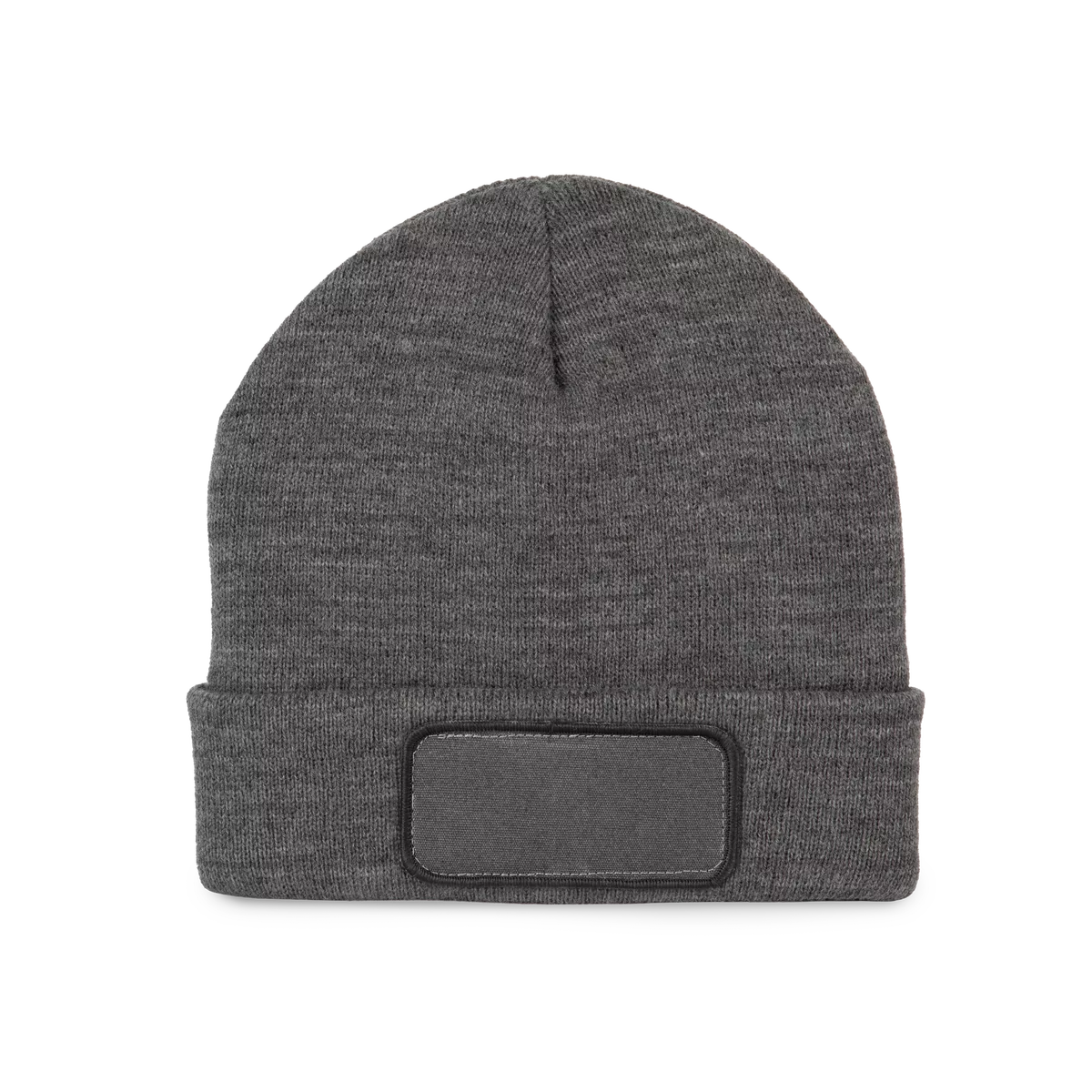 Gerecyclede muts met patch en Thinsulate™-voering Grey Heather