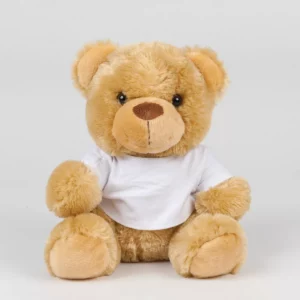 Teddybeer met T-shirt Brown