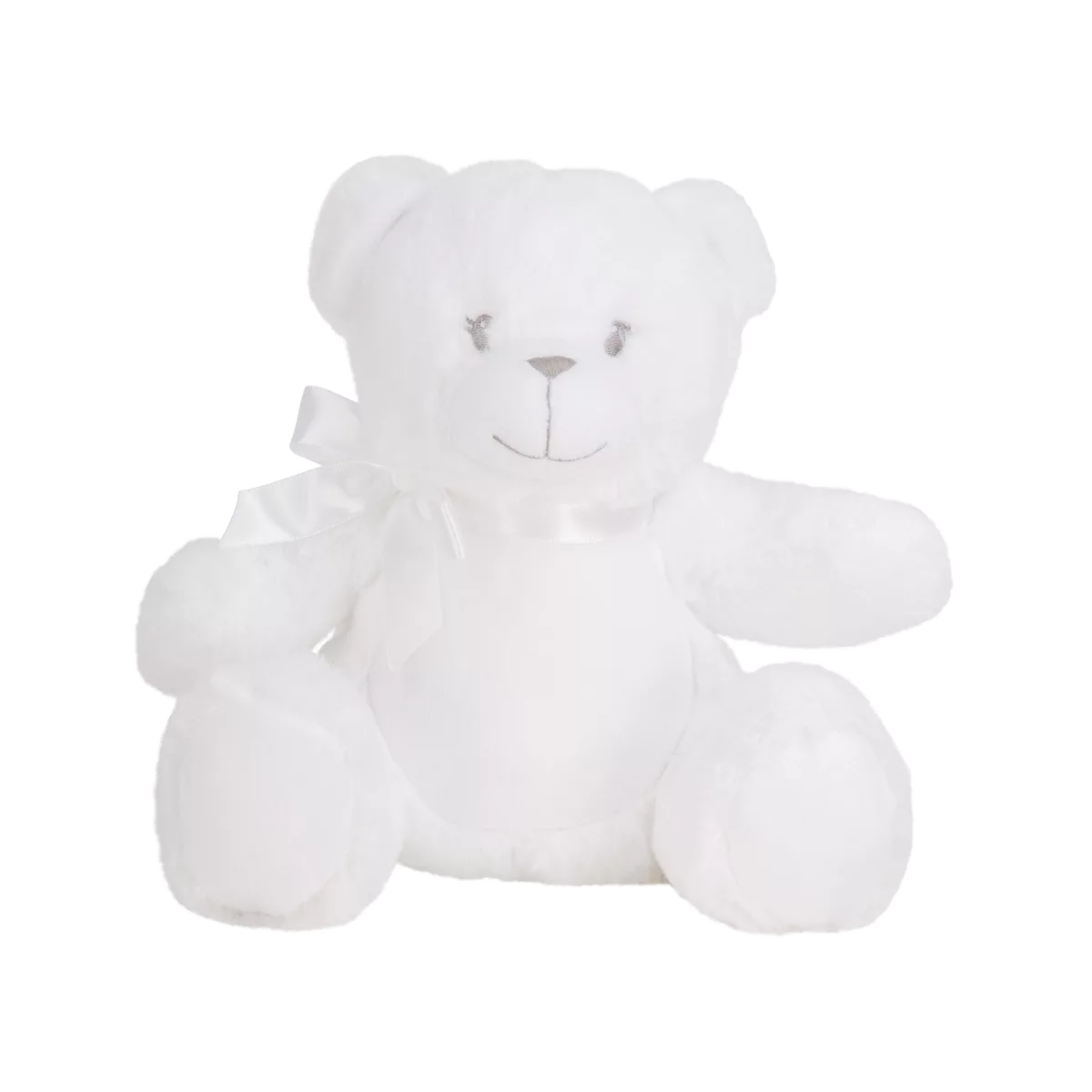 Knuffel print me White teddy