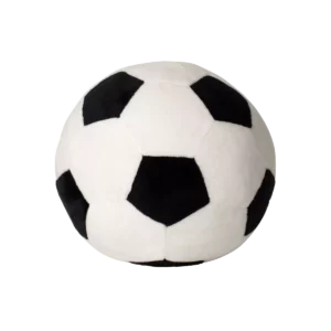 Voetbal met rits Black/White