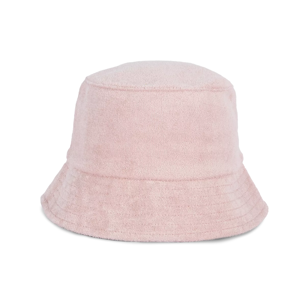 Ecologische uniseks bucket hat in badstof Petal Rose