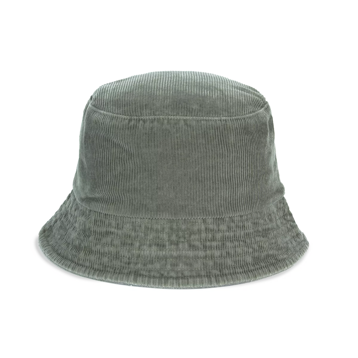 Ecologische uniseks ribfluwelen hoed Organic Khaki