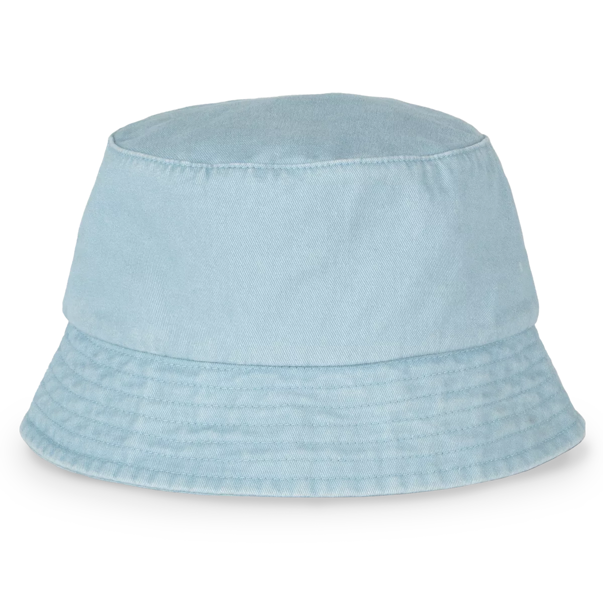 Ecologische verwassen uniseks bob Washed Aquamarine