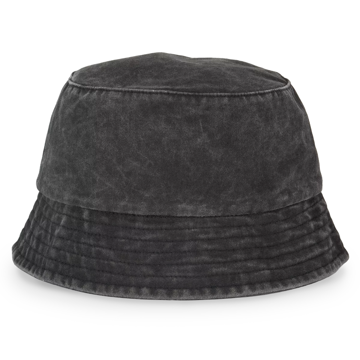 Ecologische verwassen uniseks bob Washed black