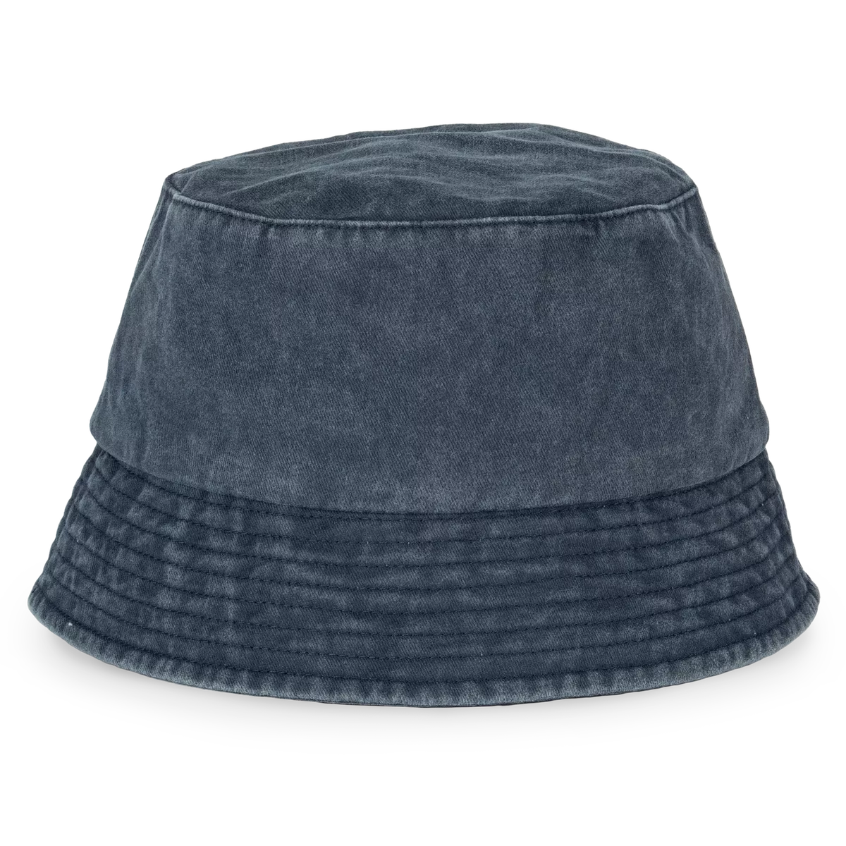 Ecologische verwassen uniseks bob Washed Navy Blue