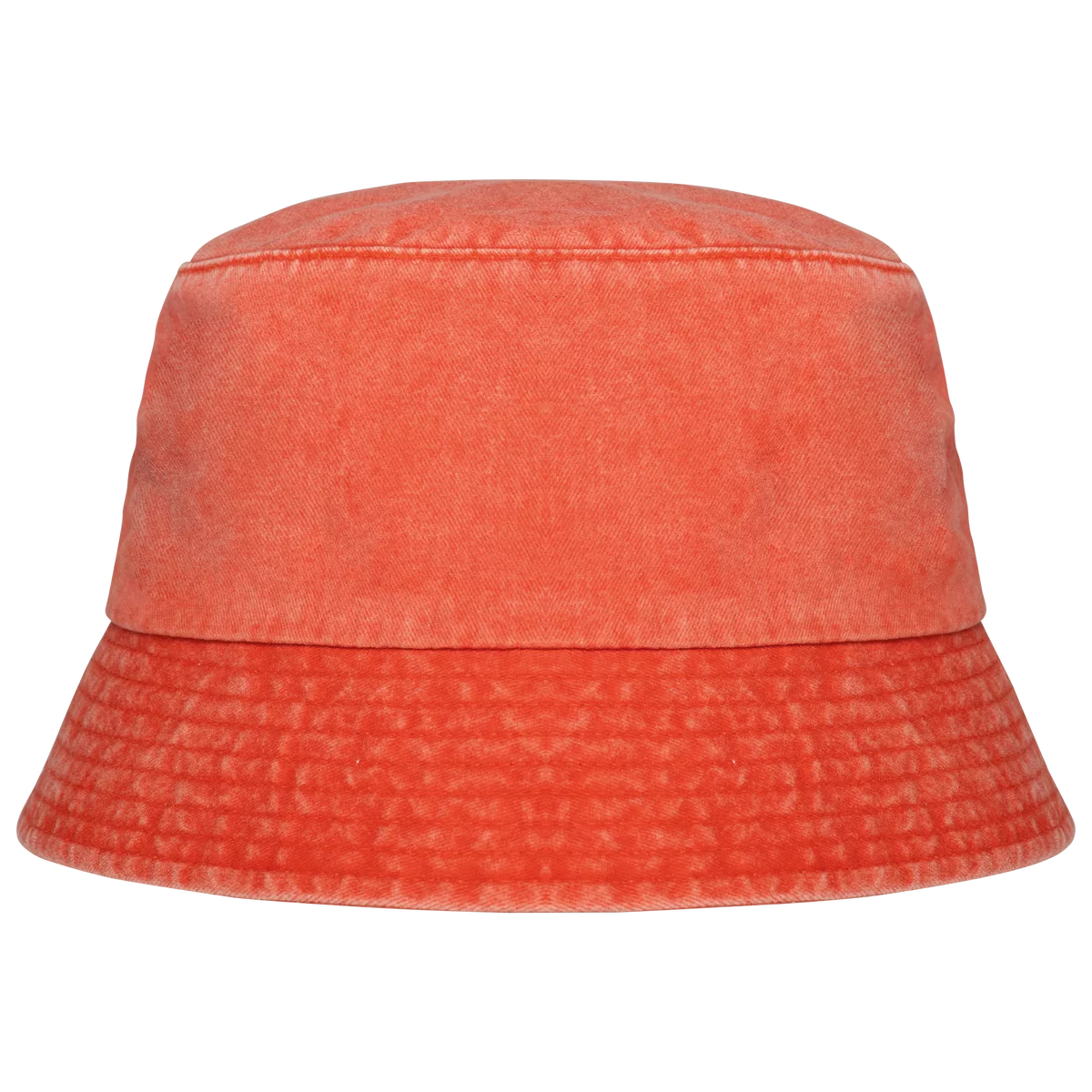 Ecologische verwassen uniseks bob Washed Paprika