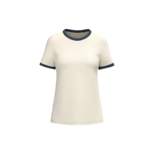 Ivory / Washed Navy Blue