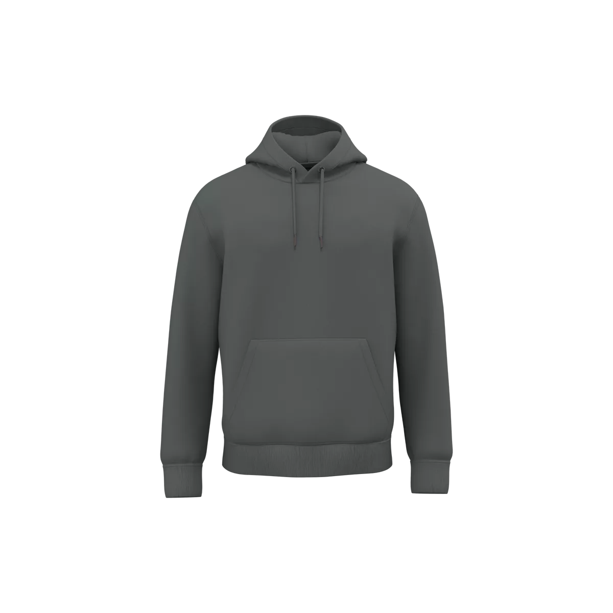 Ecologische uniseks sweater met capuchon Iron Grey