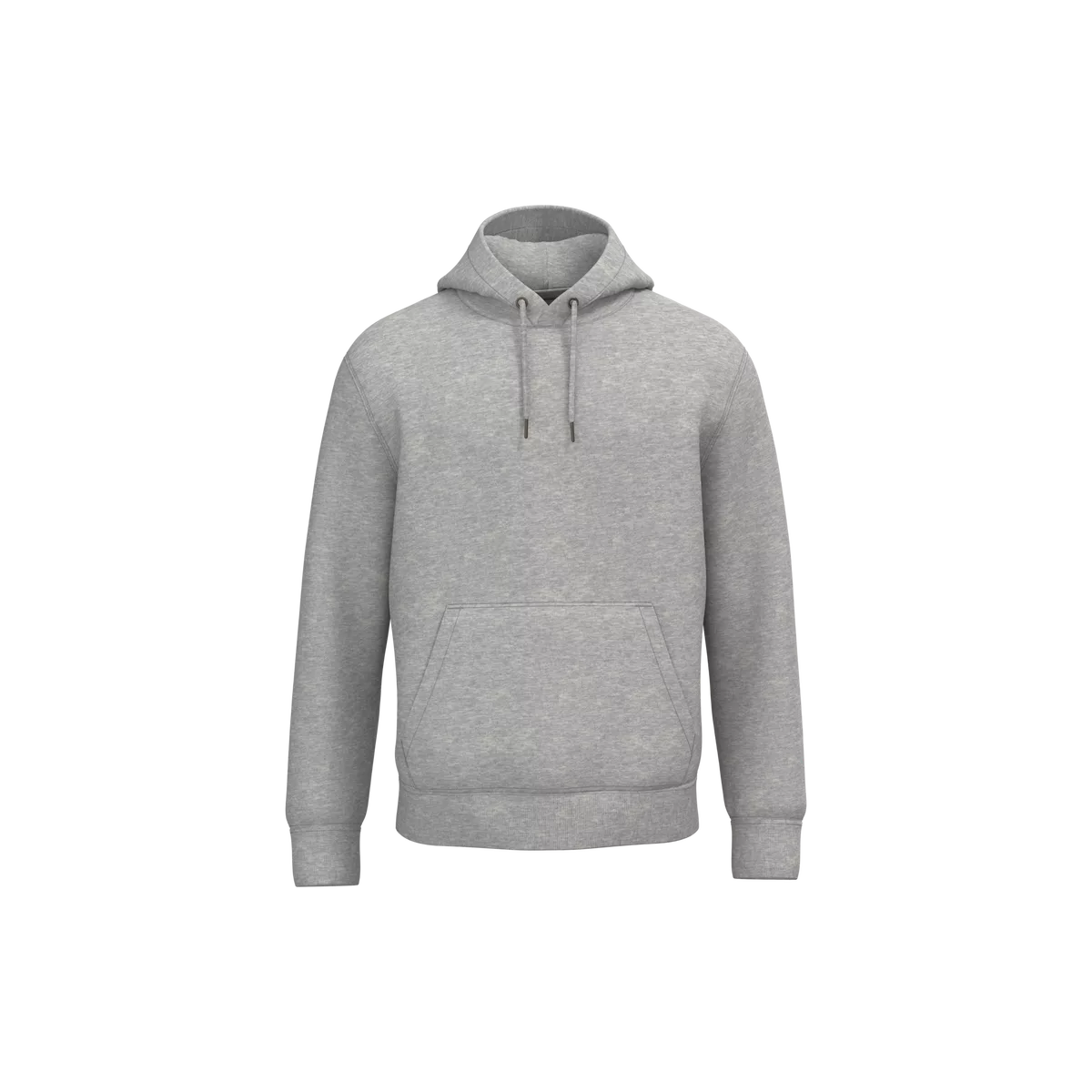 Ecologische uniseks sweater met capuchon Moon Grey Heather
