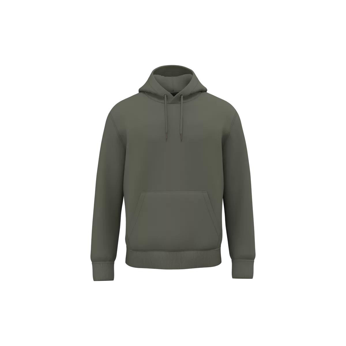 Ecologische uniseks sweater met capuchon Organic Khaki