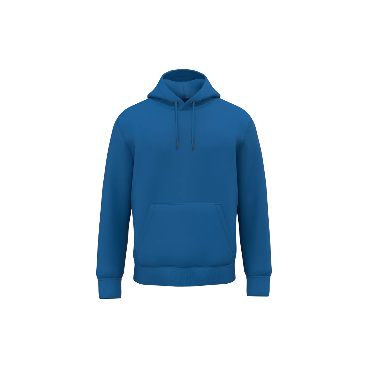 Ecologische uniseks sweater met capuchon Sea Blue