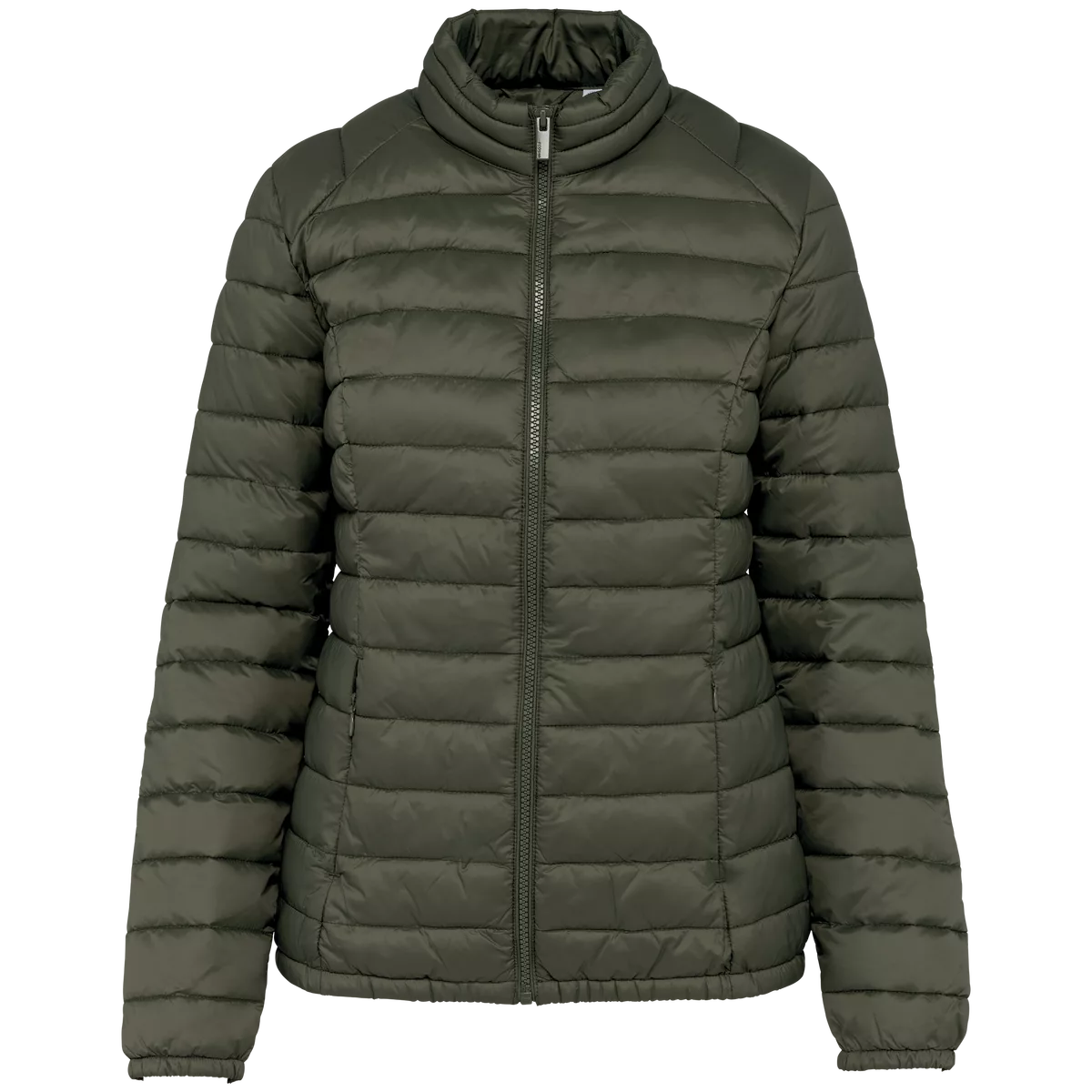 Ecologische lichte donsjekker voor dames Organic Khaki