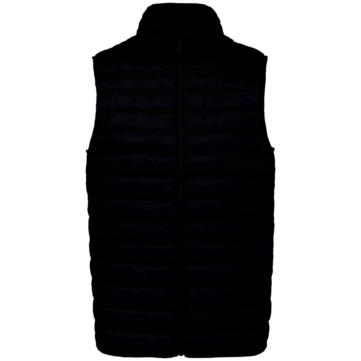 Ecologische lichte bodywarmer voor heren Black