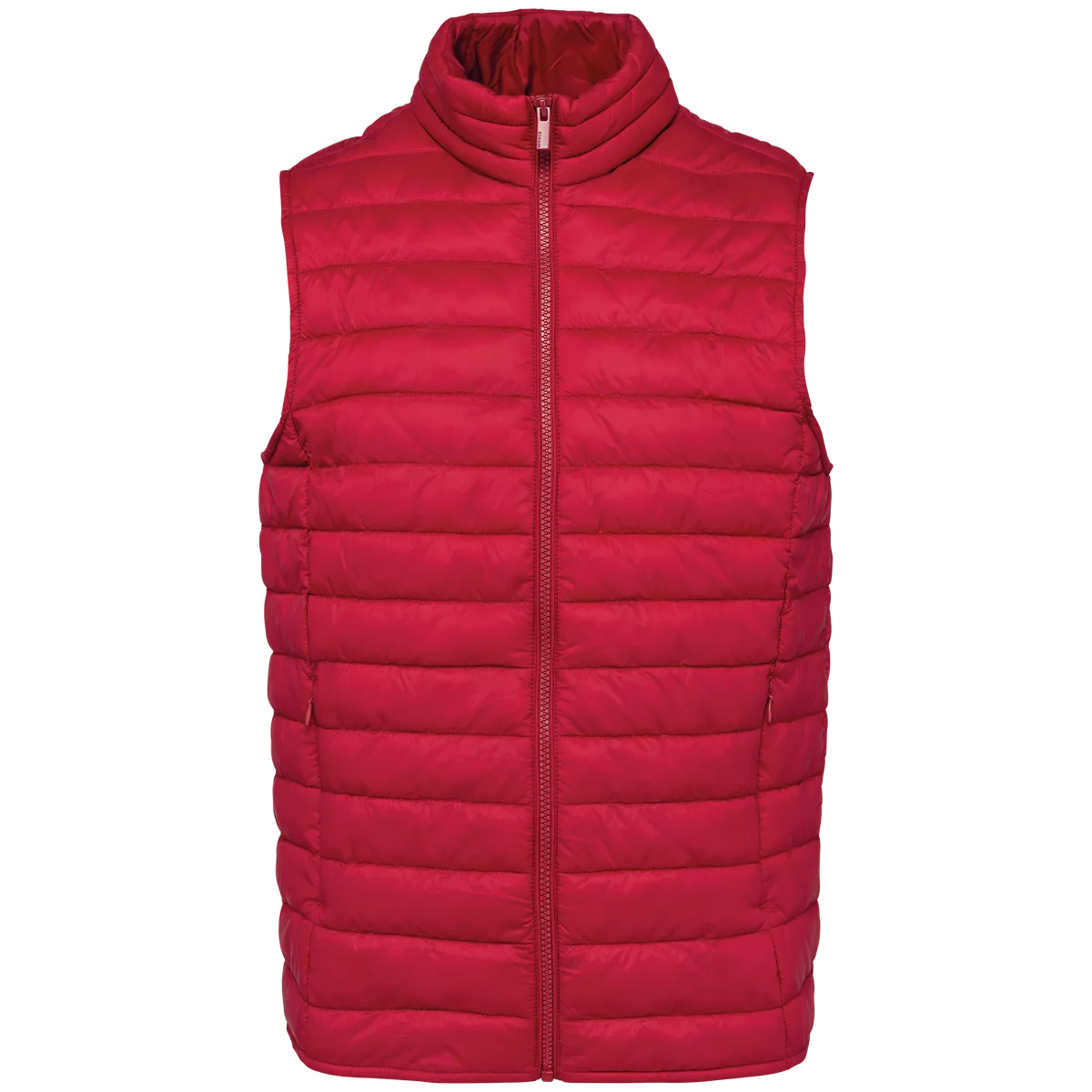 Ecologische lichte bodywarmer voor heren Hibiscus Red
