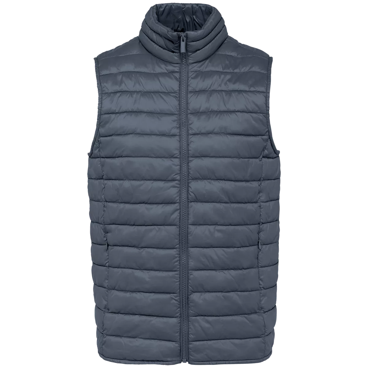 Ecologische lichte bodywarmer voor heren Mineral Grey