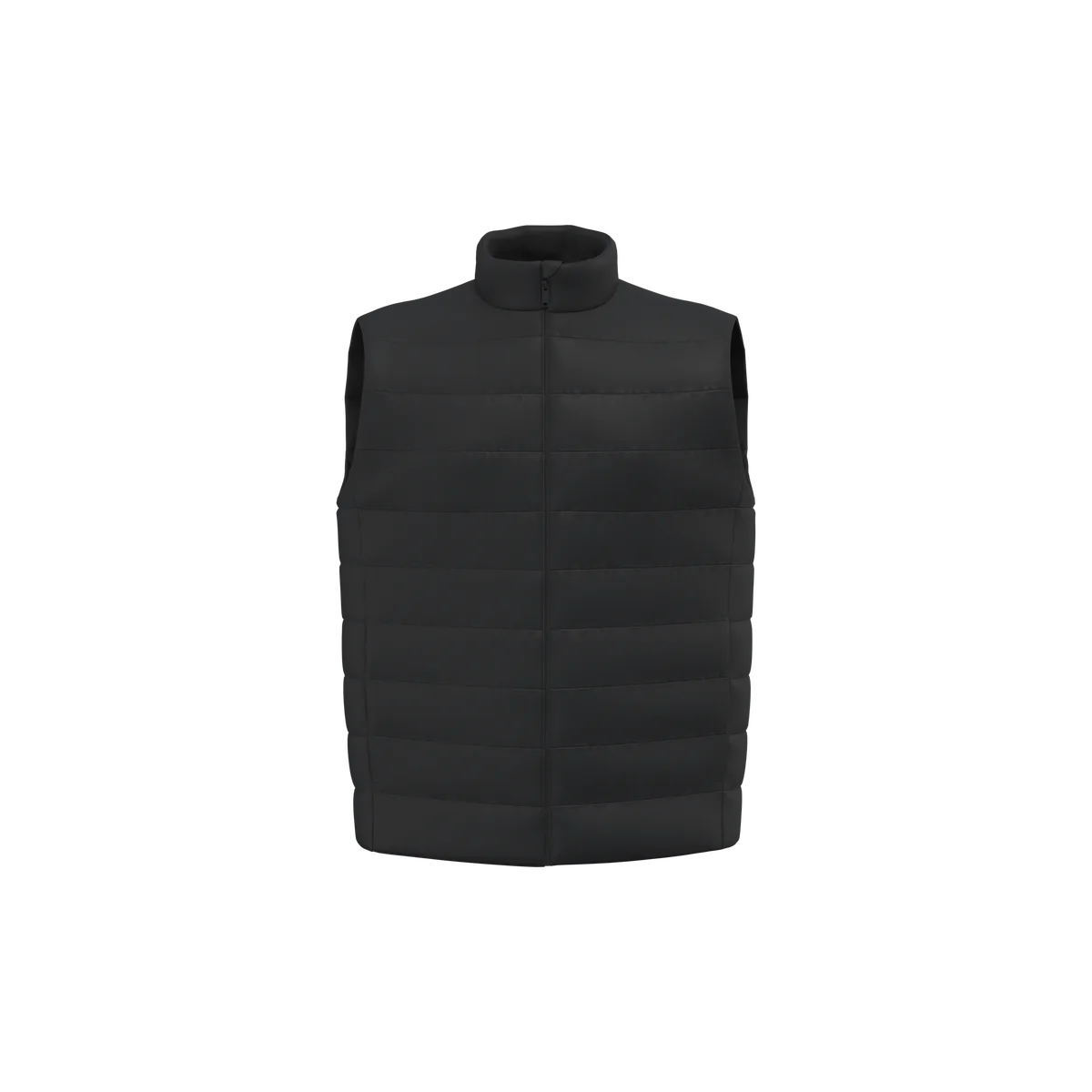 Duurzame gewatteerde herenbodywarmer Black