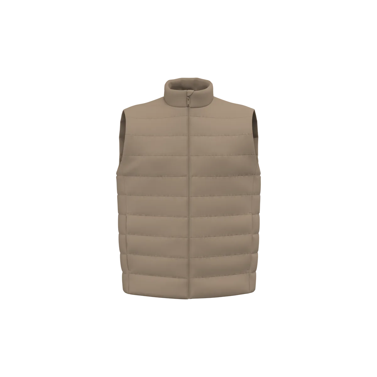 Duurzame gewatteerde herenbodywarmer Driftwood