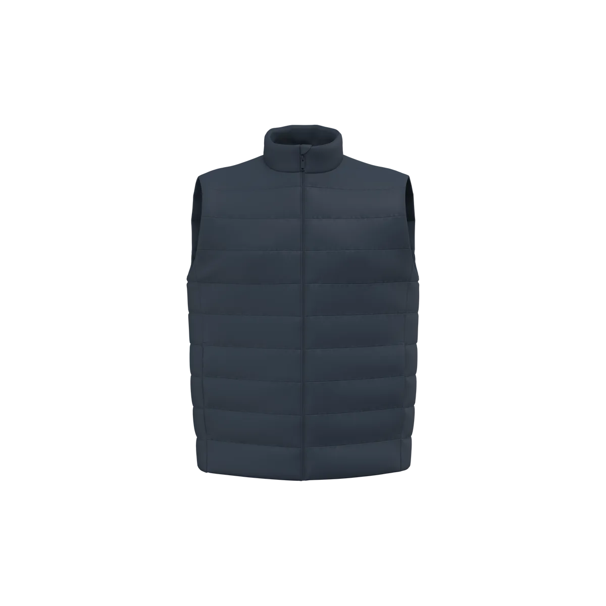 Duurzame gewatteerde herenbodywarmer Navy Blue