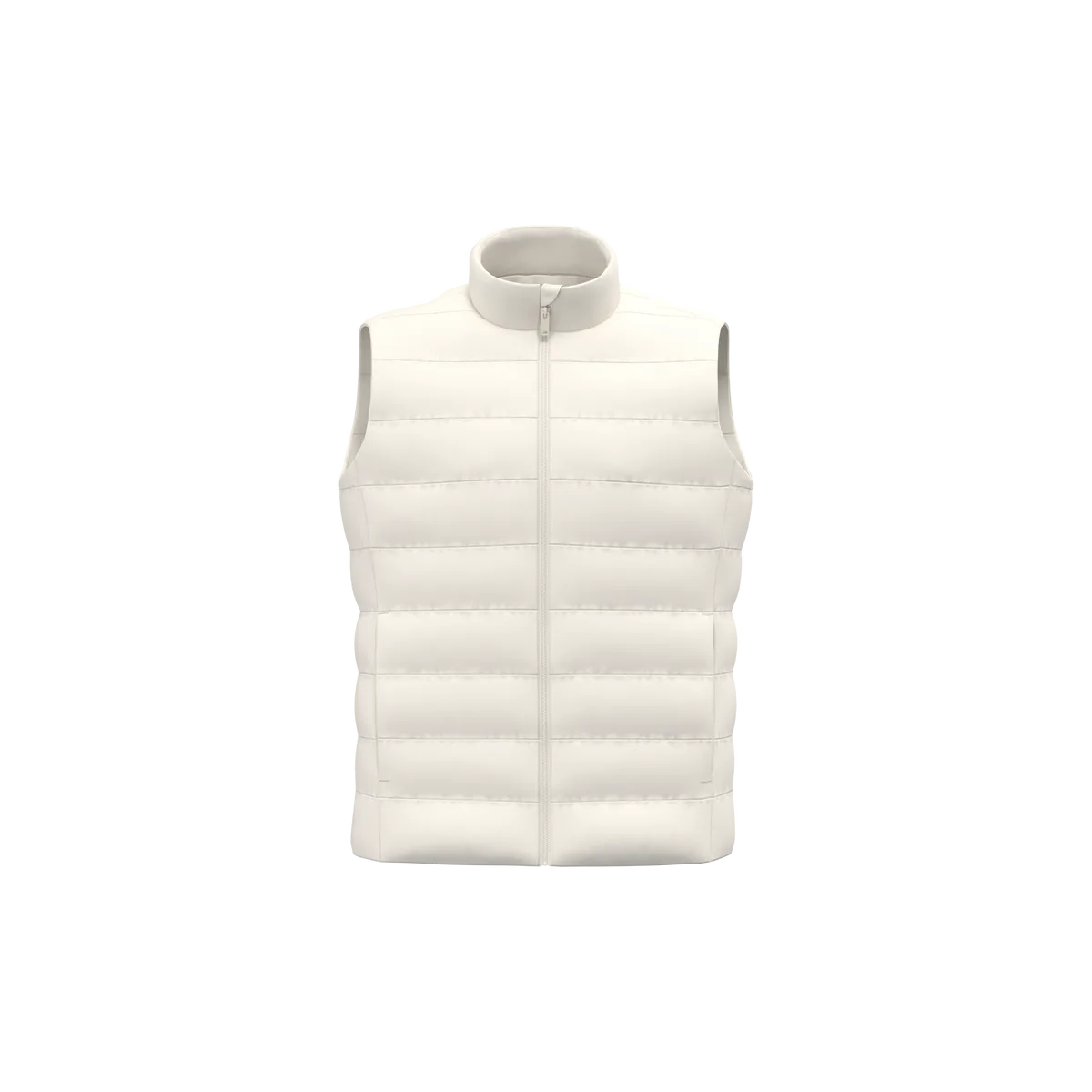 Duurzame gewatteerde damesbodywarmer Ivory