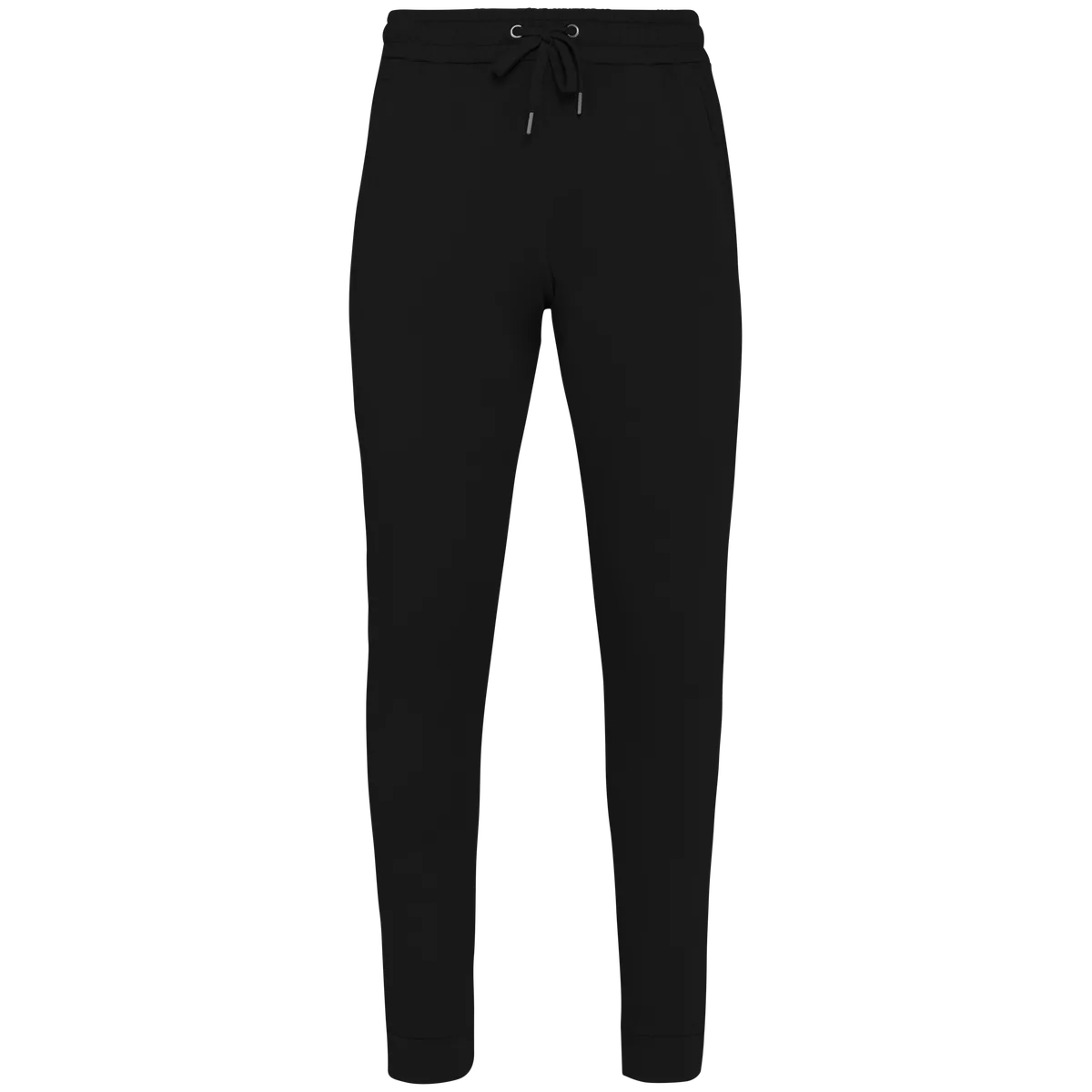 Ecologische uniseks jogging French Terry Washed black