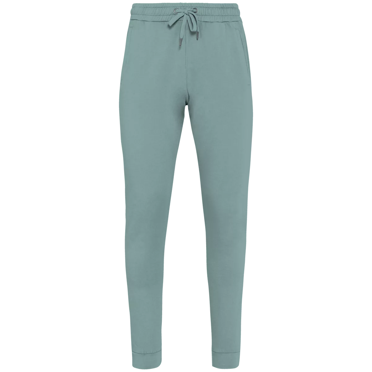 Ecologische uniseks jogging French Terry Washed Jade Green