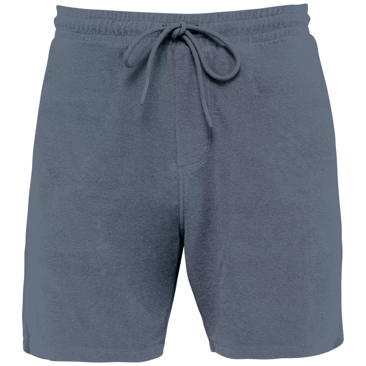 Ecologische badstof herenshort Mineral Grey