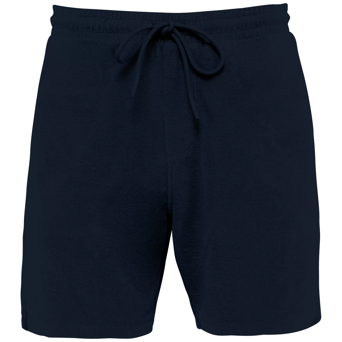 Ecologische badstof herenshort Navy Blue