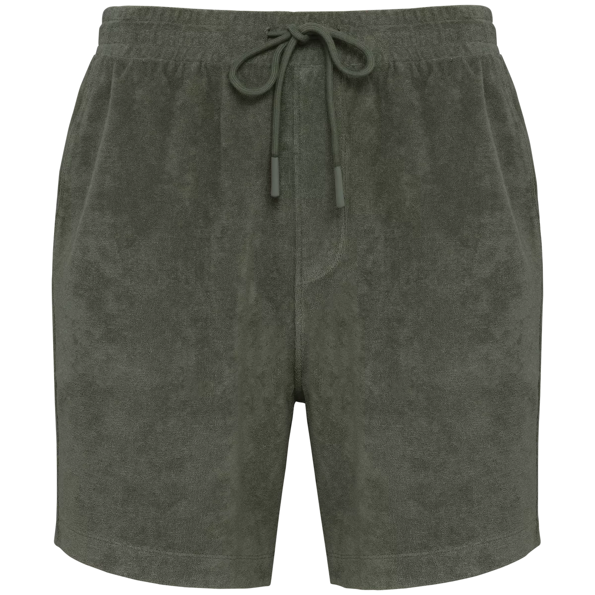 Ecologische badstof herenshort Organic Khaki