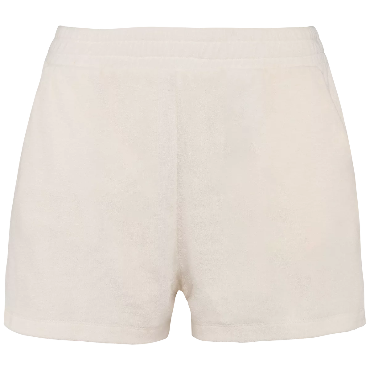 Ecologische badstof damesshort Ivory