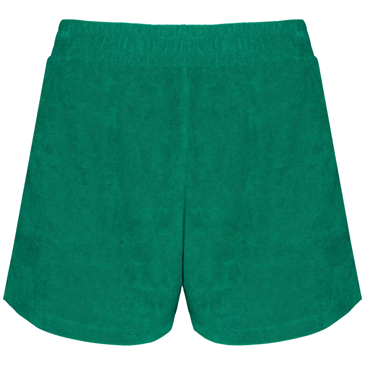 Ecologische badstof damesshort Malachite Green