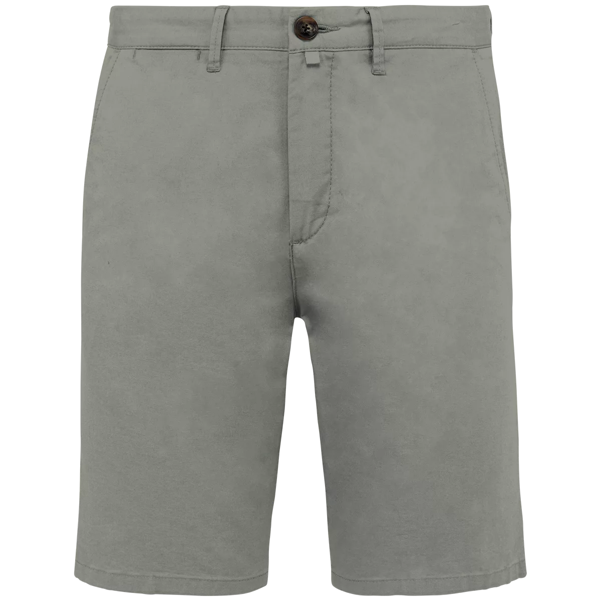 Ecologische chinobermuda heren Almond Green