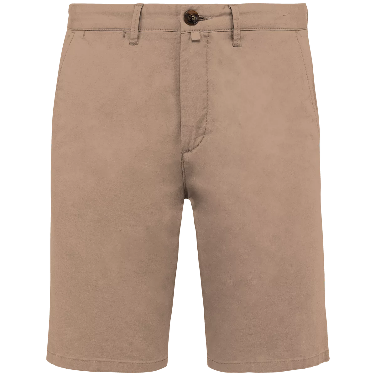 Ecologische chinobermuda heren Wet Sand