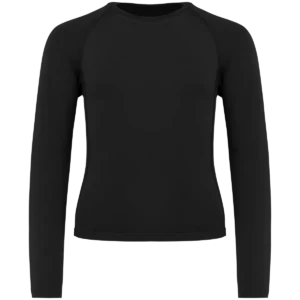 Kinder thermoshirt lange mouwen Black