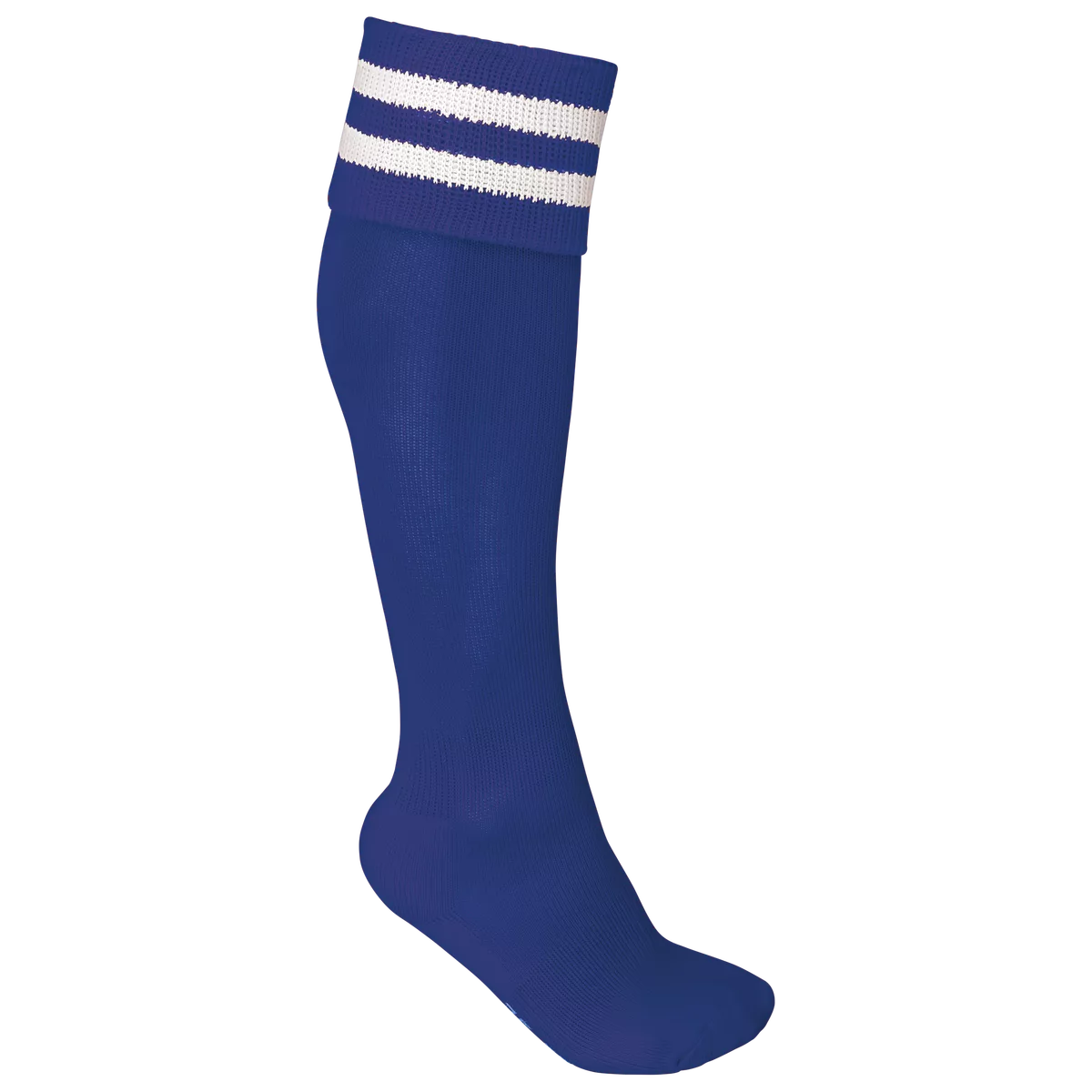 Sportsokken Met Contraststrepen Dark Royal Blue / White