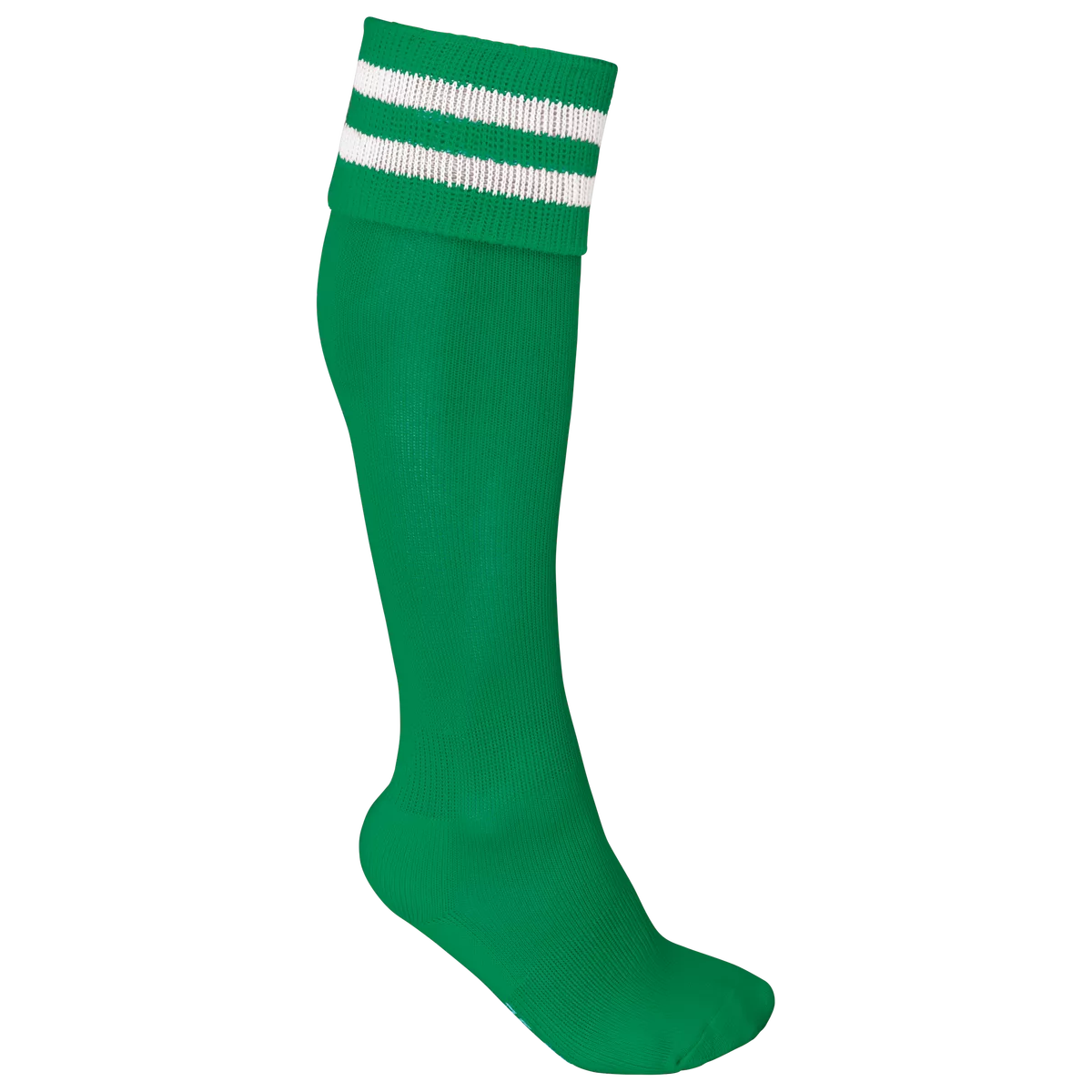 Sportsokken Met Contraststrepen Sporty Kelly Green / White