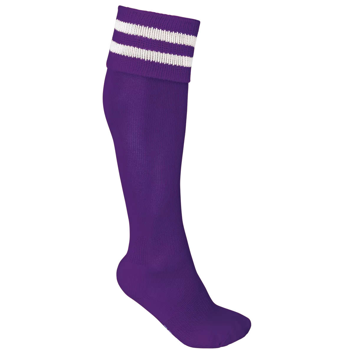 Sportsokken Met Contraststrepen Sporty Purple / White