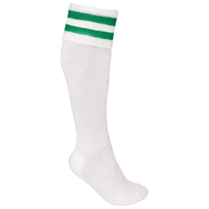 White / Sporty Kelly Green