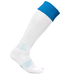 White / Sporty Royal Blue
