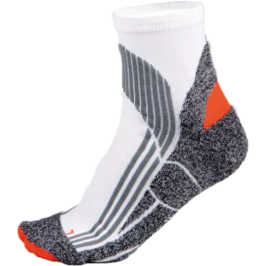 Sportsokken White / Grey / Orange