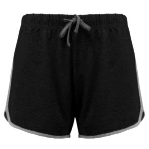 Dames sportshort Black / Grey Heather
