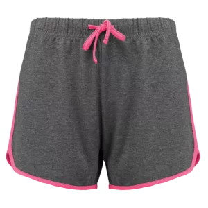 Grey Heather / Fluo Pink