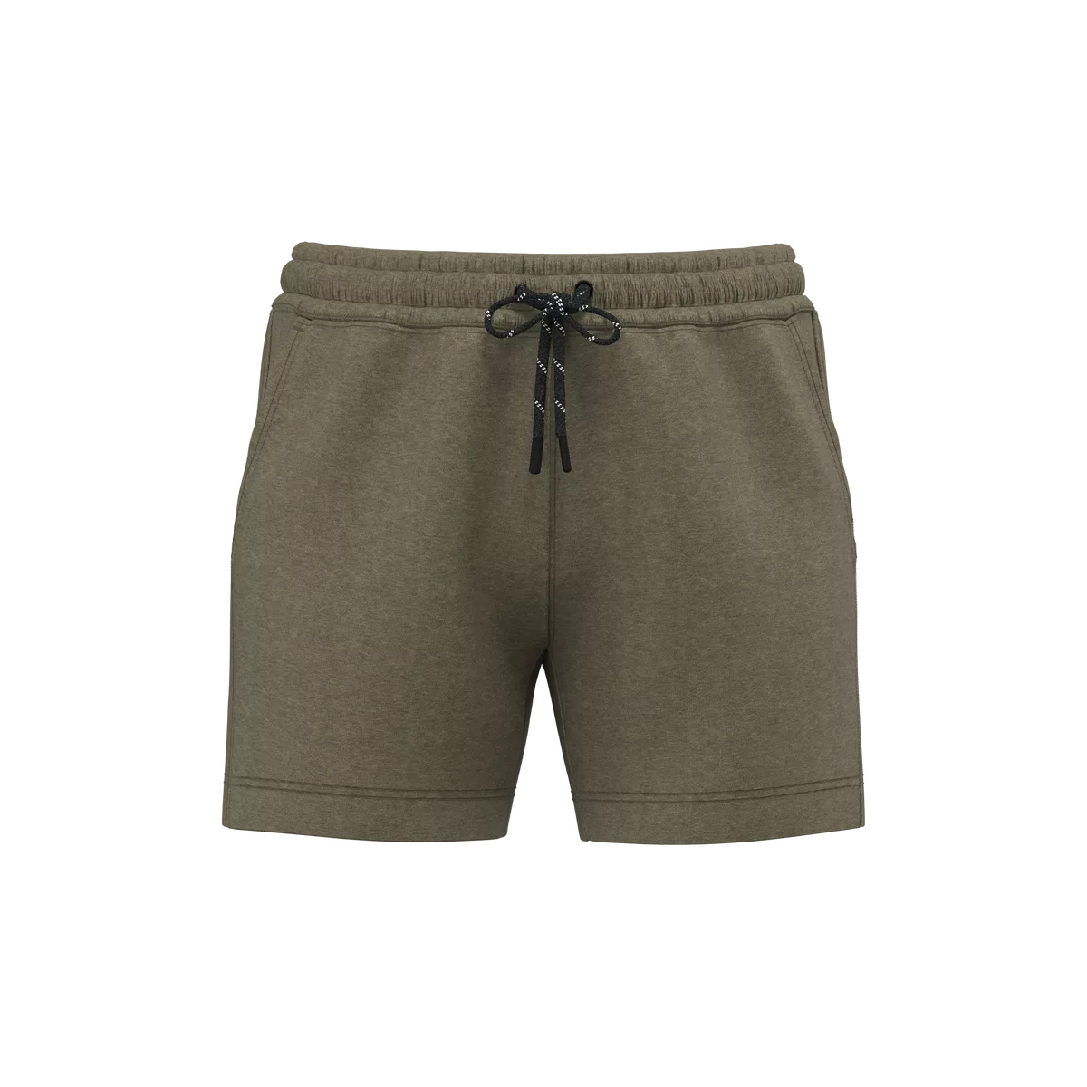 Damesshort Light Khaki Heather