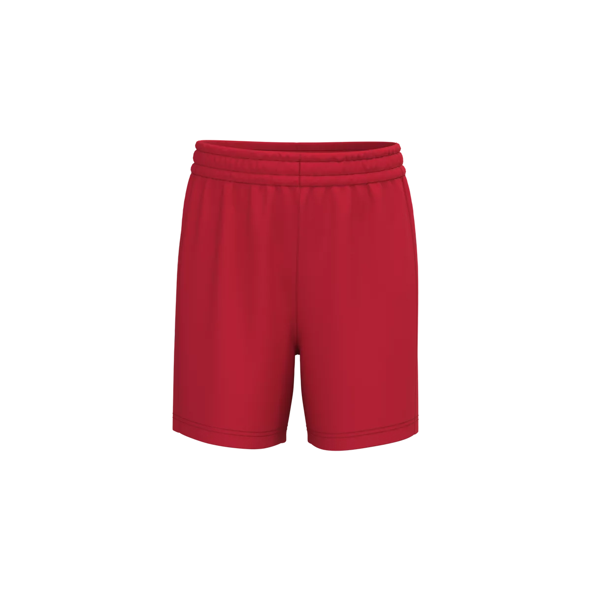 Sportshort van polyester voor kinderen Sporty Red