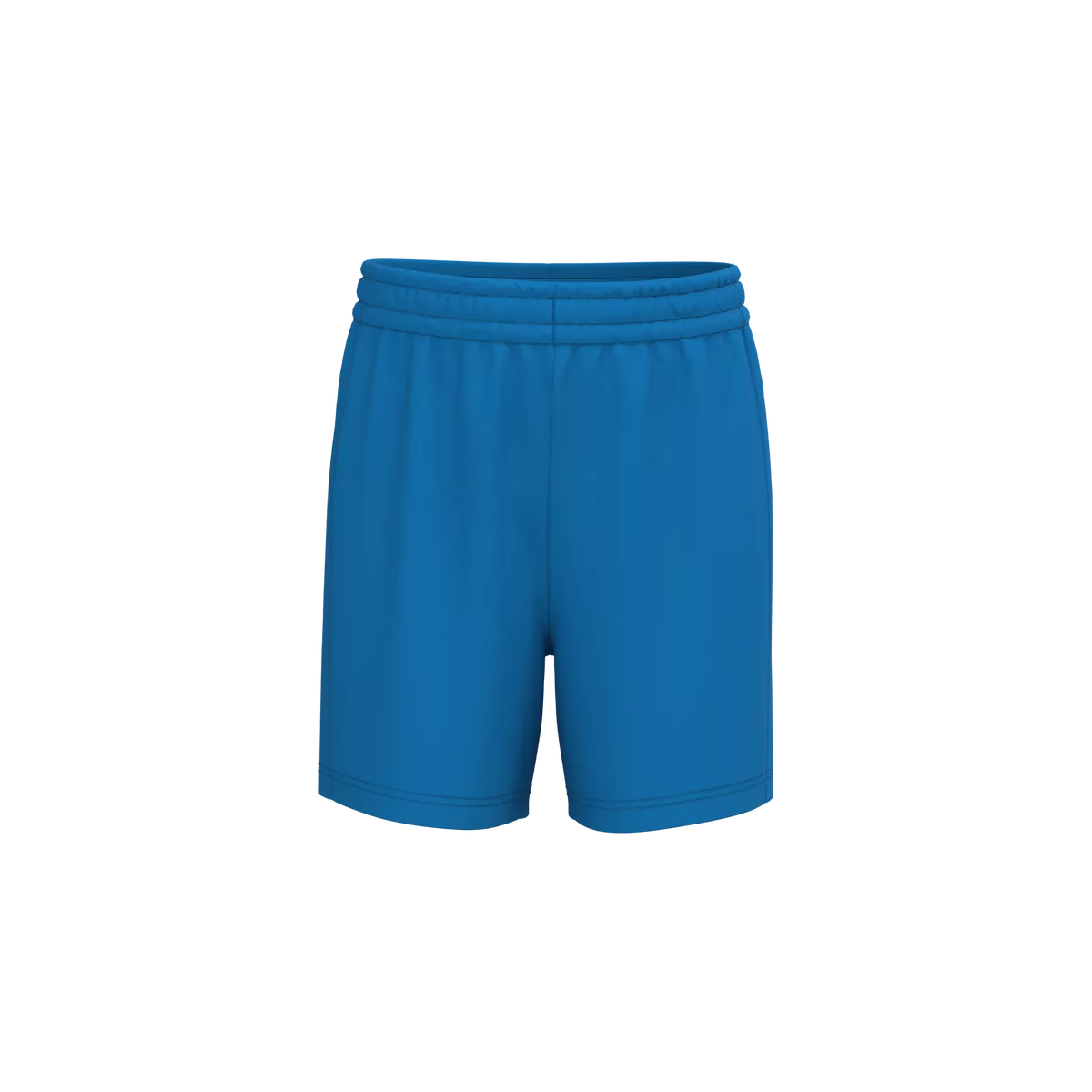 Sportshort van polyester voor kinderen Sporty Royal Blue