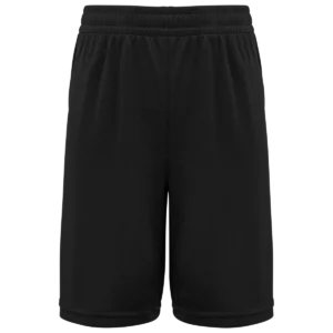 Basketbalshort voor kinderen Black
