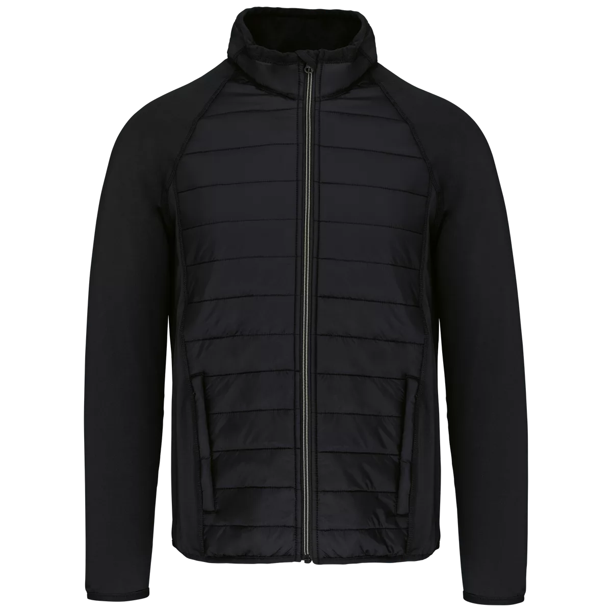 Sportjack bi-materiaal Black