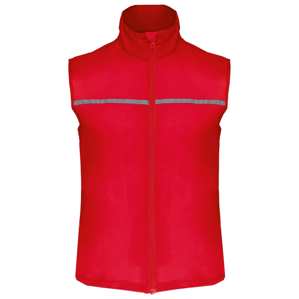 Runner- Gilet met meshvoering Red
