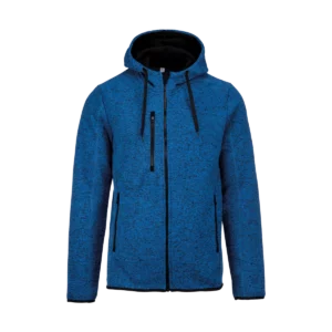 Light royal blue melange
