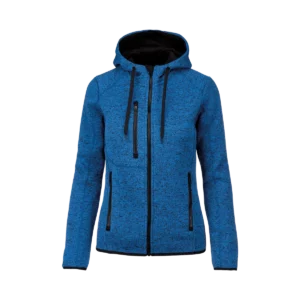 Light royal blue melange